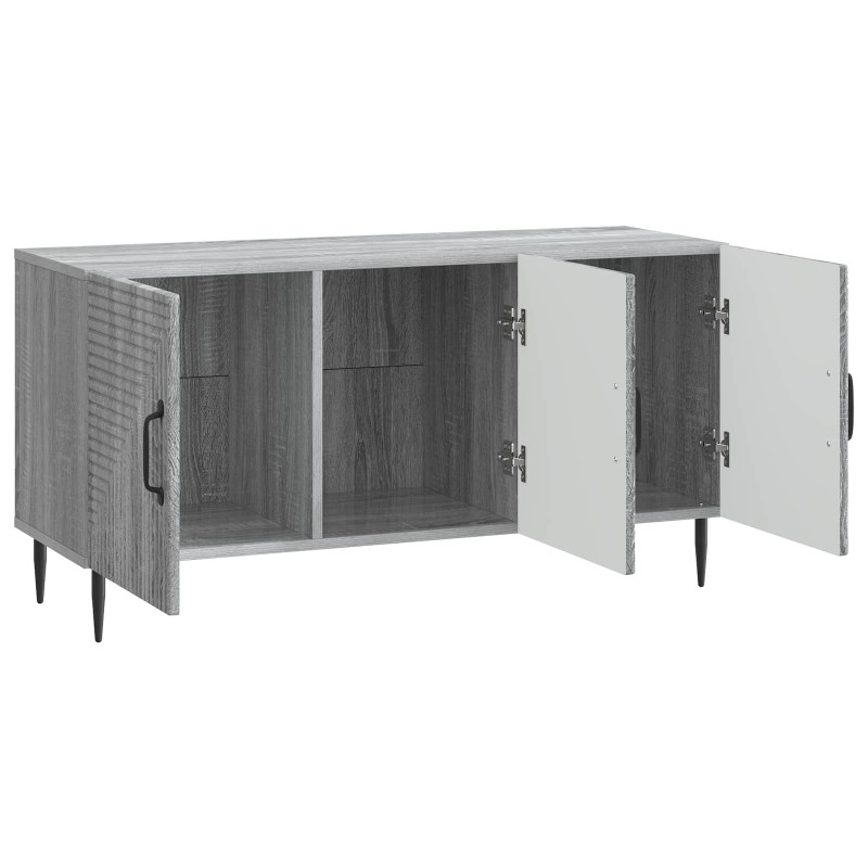 Szafka pod telewizor Szary Sonoma 99 x 34,5 x 50 cm