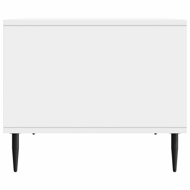 Stolik kawowy Biały wysoki połysk 90 x 50 x 40 cm