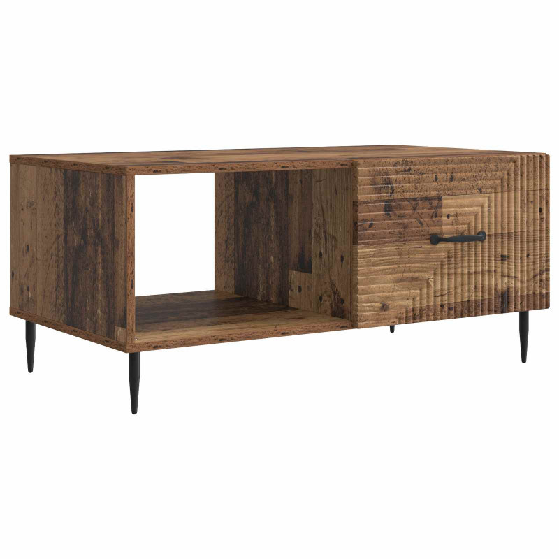 Stolik kawowy Stare drewno 90 x 50 x 40 cm Drewno inżynieryjne