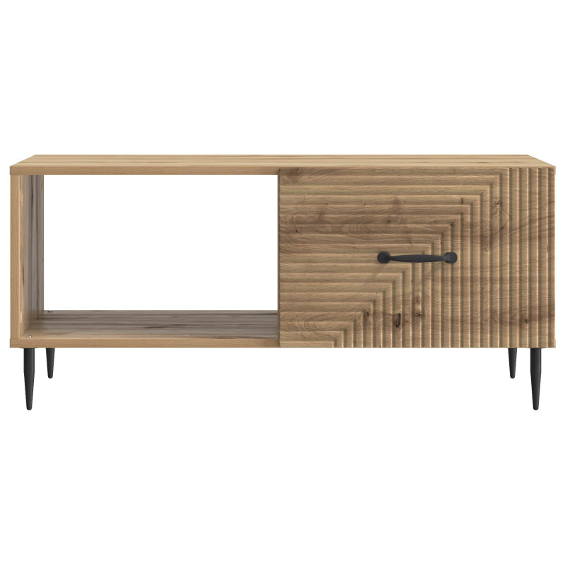 Stolik kawowy Dąb artisan 90 x 50 x 40 cm Drewno inżynieryjne