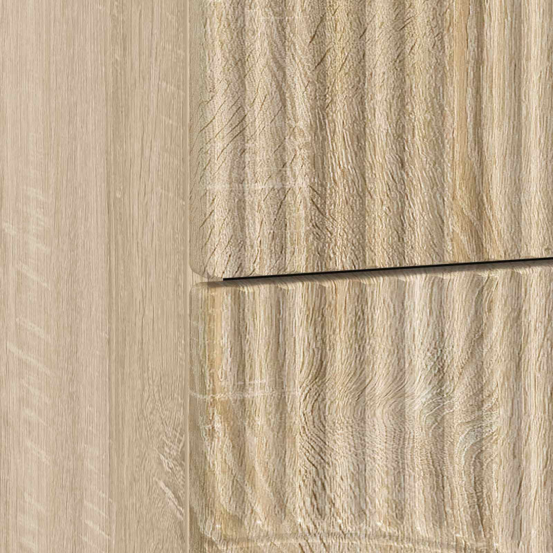 Szafka Nocna dąb Sonoma 43 x 34,5 x 44,5 cm Drewno inżynieryjne