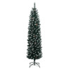 Sztuczna, smukła choinka, 300 LED, 210 cm