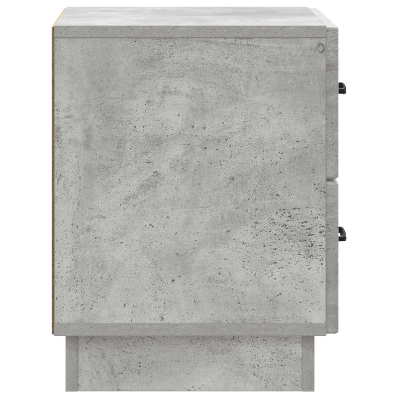 Szafka Nocna z szufladą Betonowy szary 43 x 34,5 x 44,5 cm