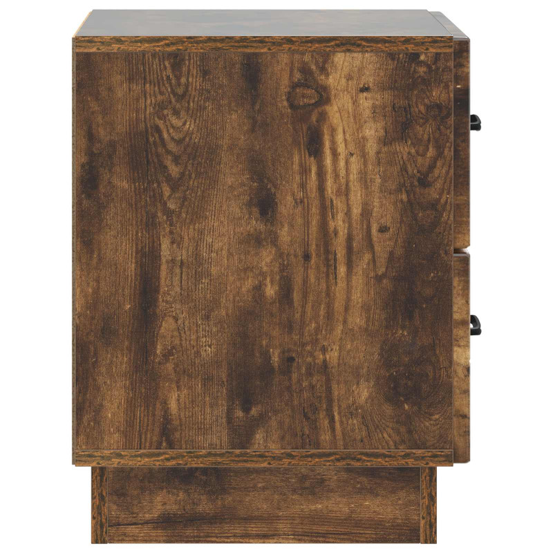 Szafka Nocna z szufladą 2 pcs Dąb wędzony 43 x 34,5 x 44,5 cm