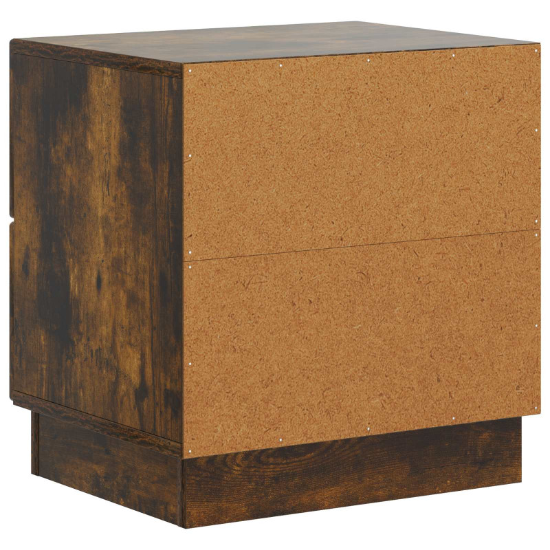 Szafka Nocna z szufladą 2 pcs Dąb wędzony 43 x 34,5 x 44,5 cm