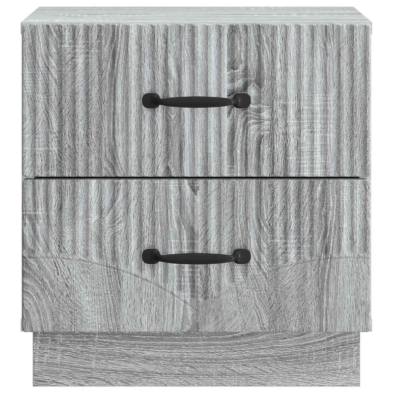Szafka Nocna z szufladą 2 pcs Szary Sonoma 43 x 34,5 x 44,5 cm