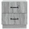 Szafka Nocna z szufladą 2 pcs Szary Sonoma 43 x 34,5 x 44,5 cm