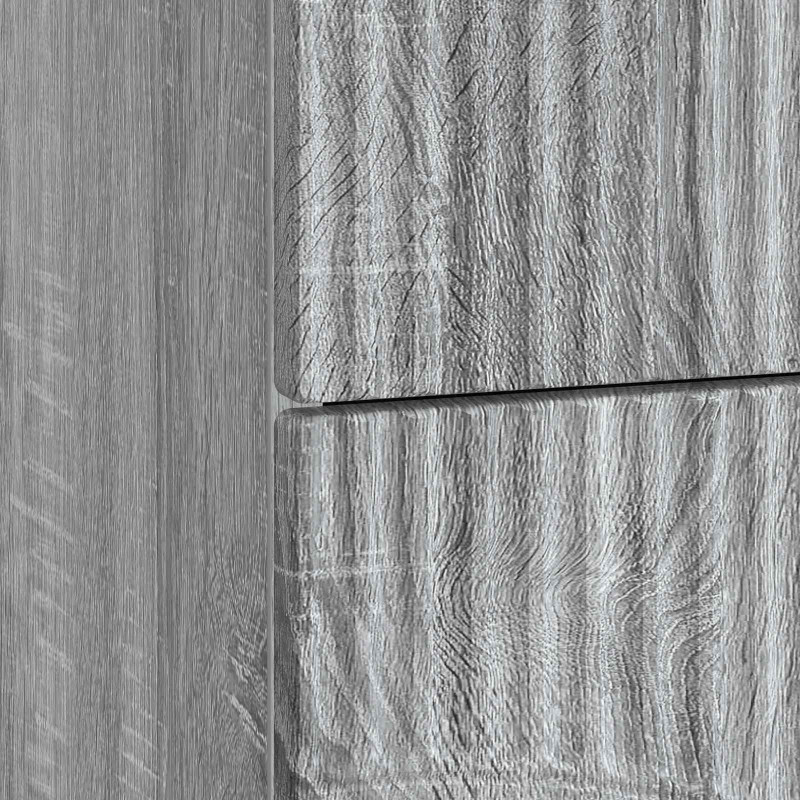 Szafka Nocna z szufladą 2 pcs Szary Sonoma 43 x 34,5 x 44,5 cm