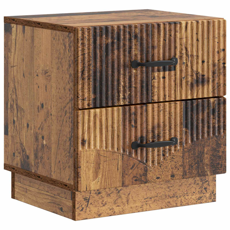 Szafka Nocna z szufladą 2 pcs Stare drewno 43 x 34,5 x 44,5 cm