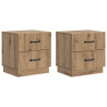 Szafka Nocna z szufladą 2 pcs Dąb artisan 43 x 34,5 x 44,5 cm