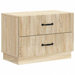 Szafka Nocna dąb Sonoma 62 x 34,5 x 44,5 cm Drewno inżynieryjne