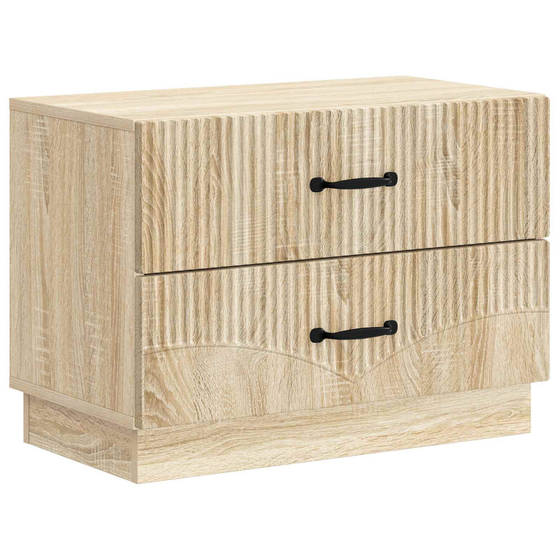 Szafka Nocna dąb Sonoma 62 x 34,5 x 44,5 cm Drewno inżynieryjne