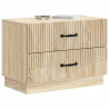 Szafka Nocna dąb Sonoma 62 x 34,5 x 44,5 cm Drewno inżynieryjne