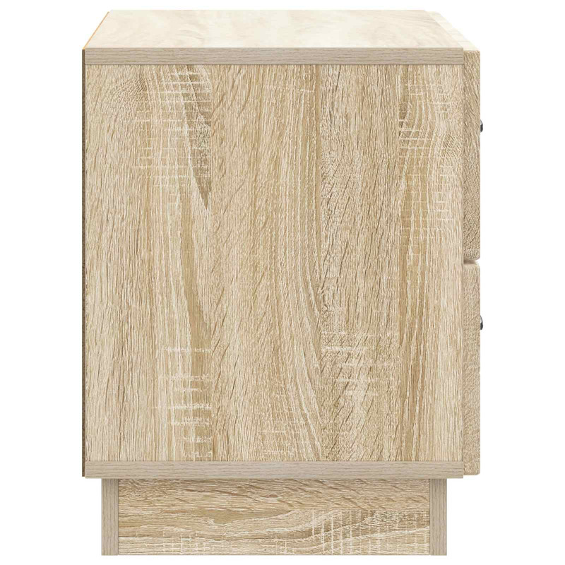 Szafka Nocna dąb Sonoma 62 x 34,5 x 44,5 cm Drewno inżynieryjne