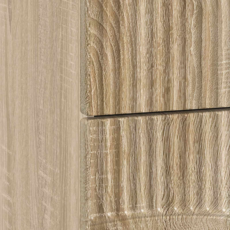 Szafka Nocna dąb Sonoma 62 x 34,5 x 44,5 cm Drewno inżynieryjne