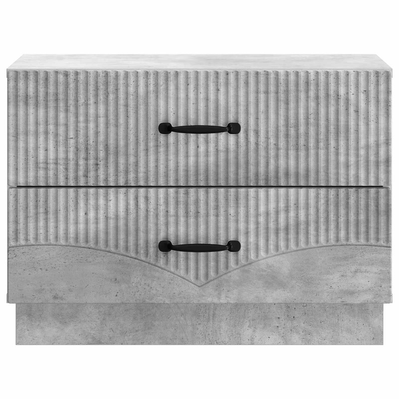 Szafka Nocna z szufladą Betonowy szary 62 x 34,5 x 44,5 cm