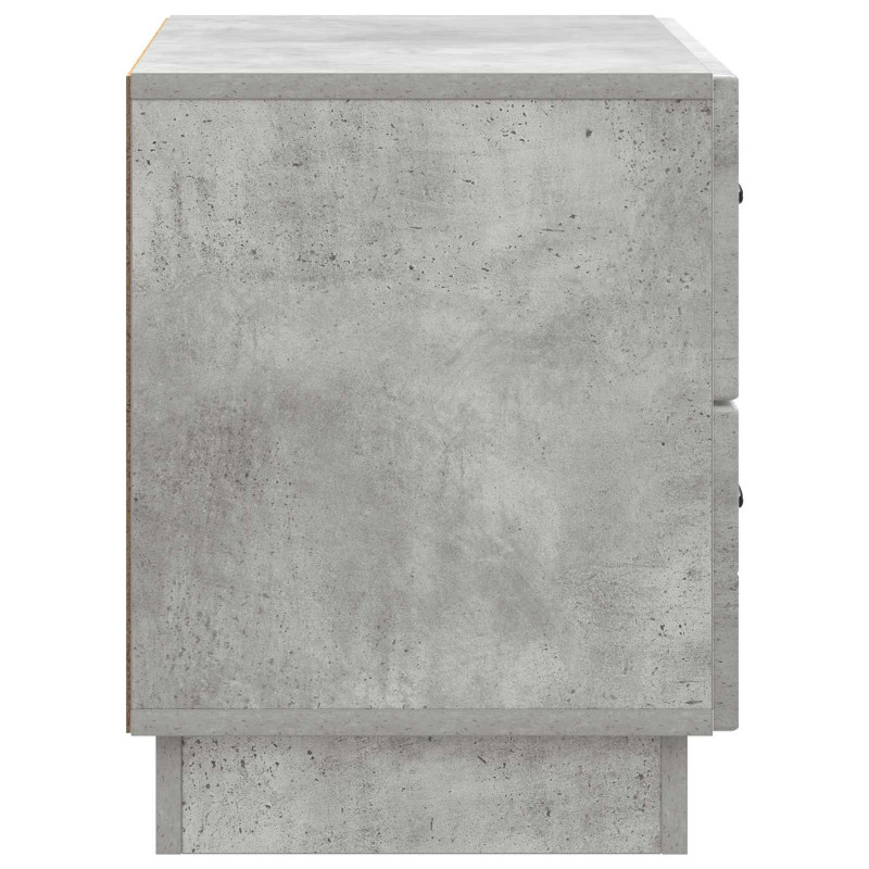 Szafka Nocna z szufladą Betonowy szary 62 x 34,5 x 44,5 cm