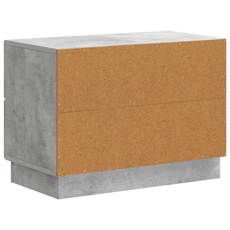 Szafka Nocna z szufladą Betonowy szary 62 x 34,5 x 44,5 cm