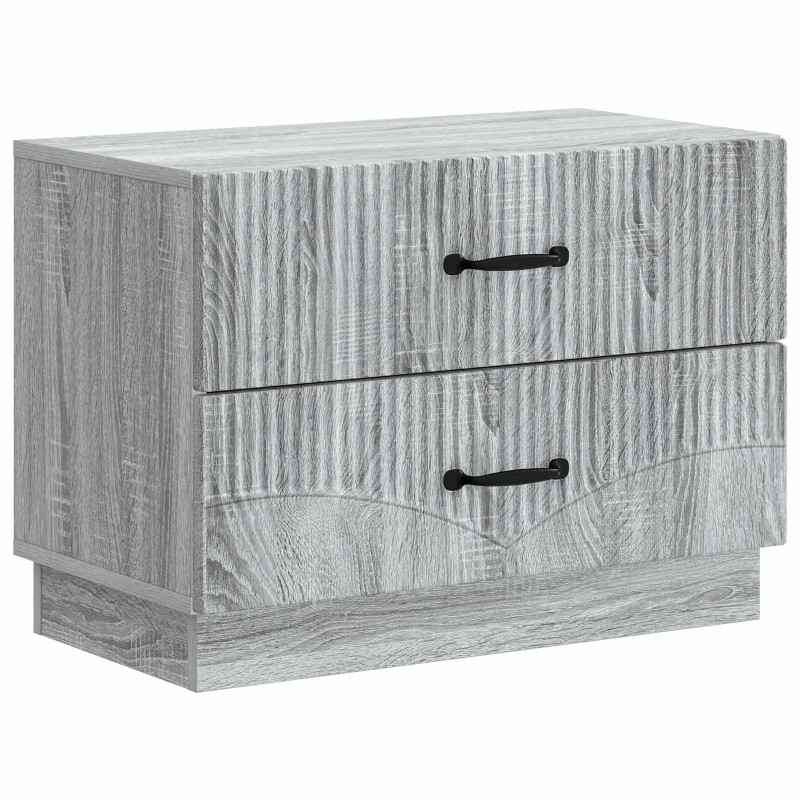 Szafka Nocna z szufladą Szary Sonoma 62 x 34,5 x 44,5 cm