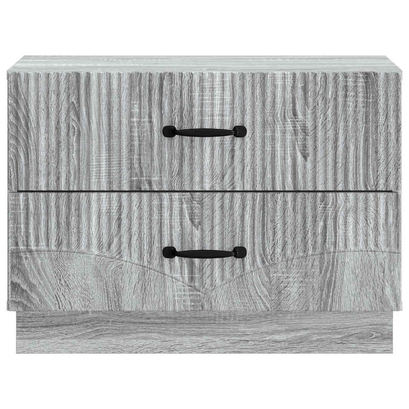 Szafka Nocna z szufladą Szary Sonoma 62 x 34,5 x 44,5 cm