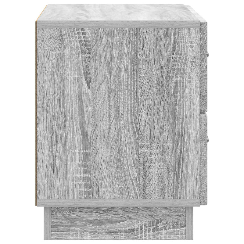 Szafka Nocna z szufladą Szary Sonoma 62 x 34,5 x 44,5 cm