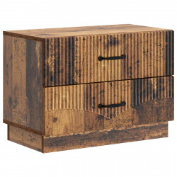 Szafka Nocna z szufladą Stare drewno 62 x 34,5 x 44,5 cm