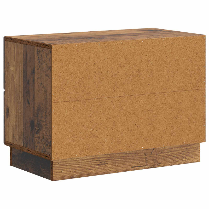 Szafka Nocna z szufladą Stare drewno 62 x 34,5 x 44,5 cm