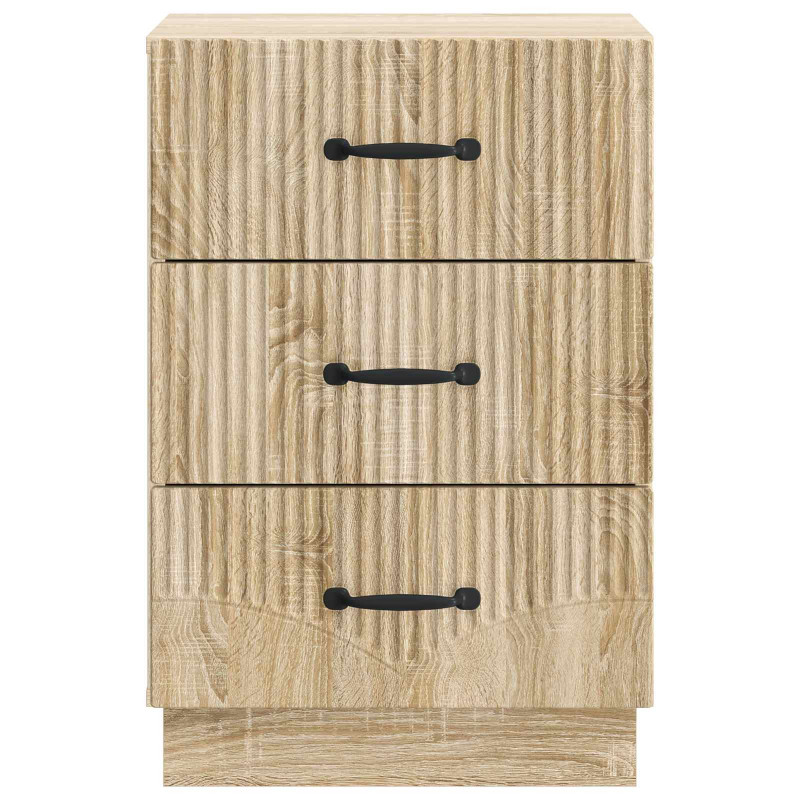 Szafka Nocna dąb Sonoma 43 x 41 x 63,5 cm Drewno inżynieryjne