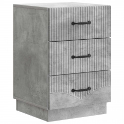 Szafka Nocna z szufladą Betonowy szary 43 x 41 x 63,5 cm