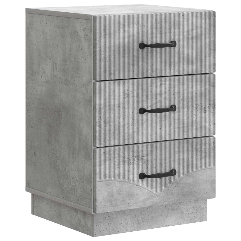 Szafka Nocna z szufladą Betonowy szary 43 x 41 x 63,5 cm
