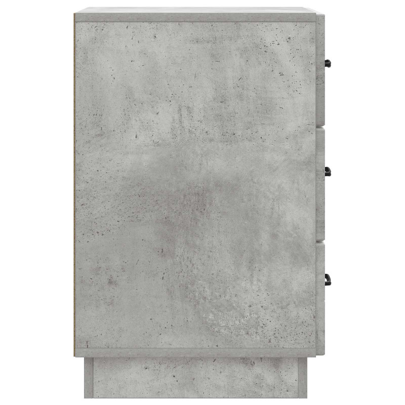 Szafka Nocna z szufladą Betonowy szary 43 x 41 x 63,5 cm