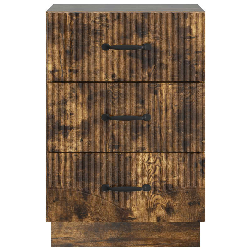 Szafka Nocna Dąb wędzony 43 x 41 x 63,5 cm Drewno inżynieryjne