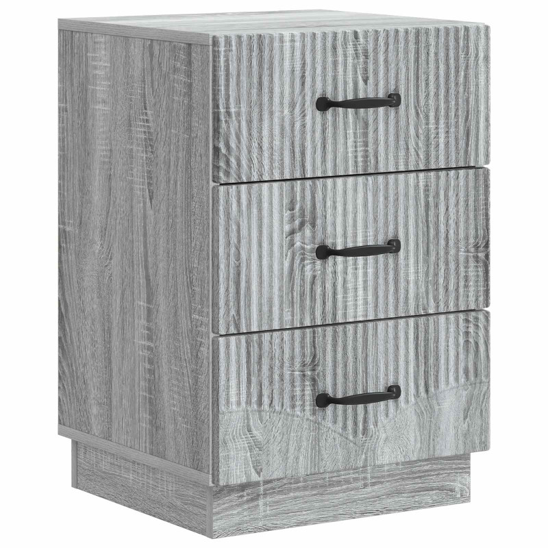 Szafka Nocna Szary Sonoma 43 x 41 x 63,5 cm Drewno inżynieryjne