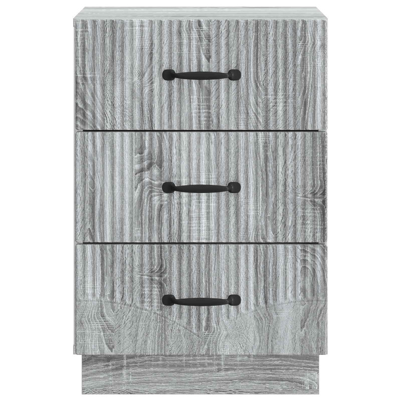 Szafka Nocna Szary Sonoma 43 x 41 x 63,5 cm Drewno inżynieryjne
