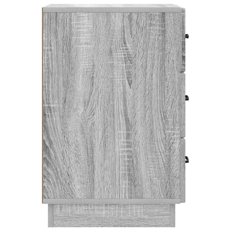 Szafka Nocna Szary Sonoma 43 x 41 x 63,5 cm Drewno inżynieryjne