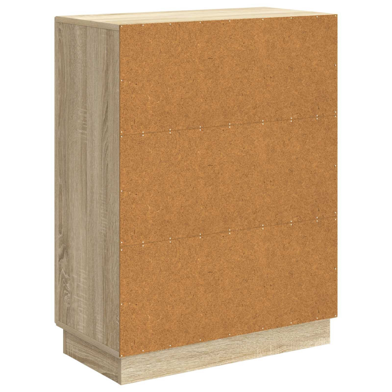Bufet dąb Sonoma 66 x 34,5 x 87 cm Drewno inżynieryjne
