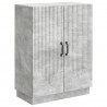 Bufet Betonowy szary 66 x 34,5 x 87 cm Drewno inżynieryjne