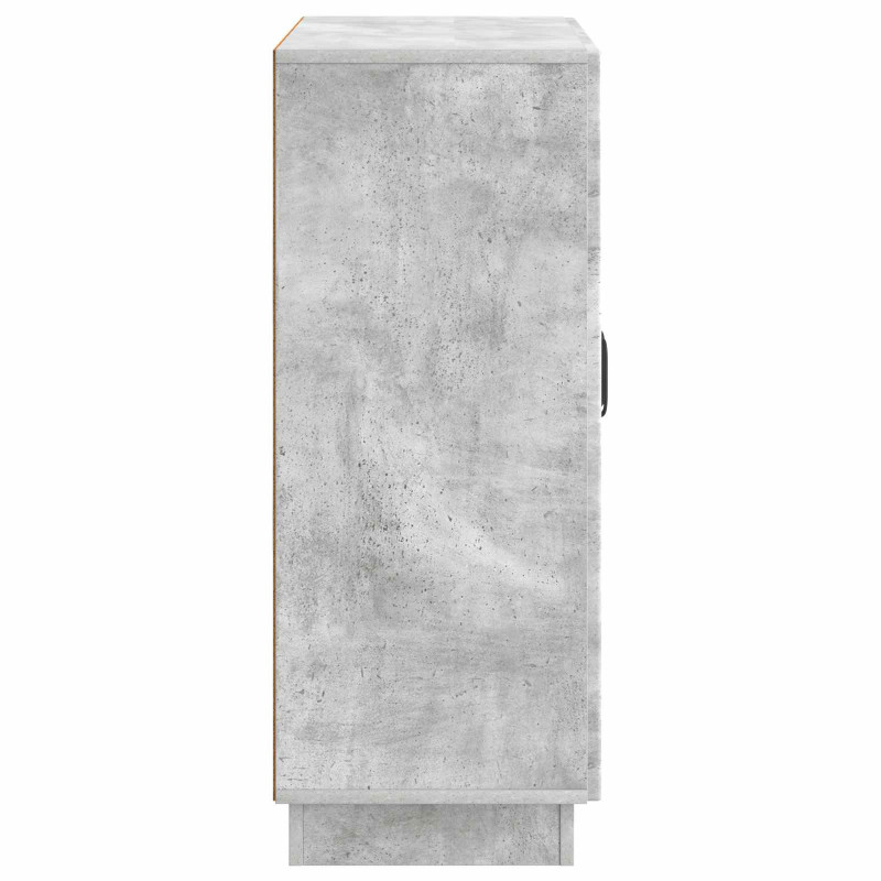Bufet Betonowy szary 66 x 34,5 x 87 cm Drewno inżynieryjne