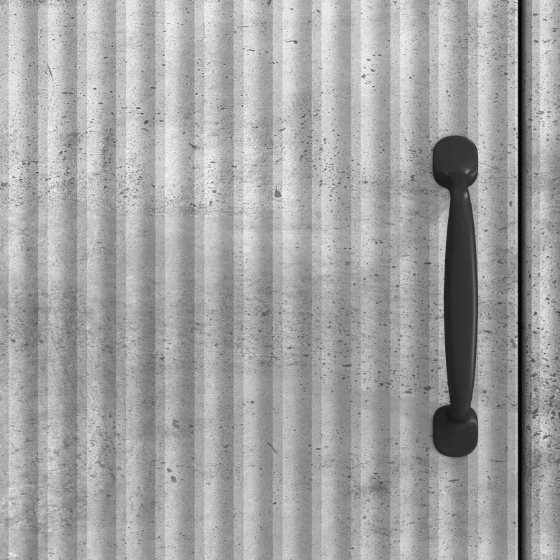 Bufet Betonowy szary 66 x 34,5 x 87 cm Drewno inżynieryjne