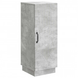 Bufet Betonowy szary 33 x 34,5 x 87 cm Drewno inżynieryjne