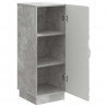 Bufet Betonowy szary 33 x 34,5 x 87 cm Drewno inżynieryjne