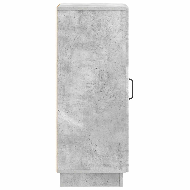 Bufet Betonowy szary 33 x 34,5 x 87 cm Drewno inżynieryjne
