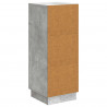 Bufet Betonowy szary 33 x 34,5 x 87 cm Drewno inżynieryjne