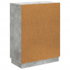 Bufet Betonowy szary 66 x 34,5 x 87 cm Drewno inżynieryjne