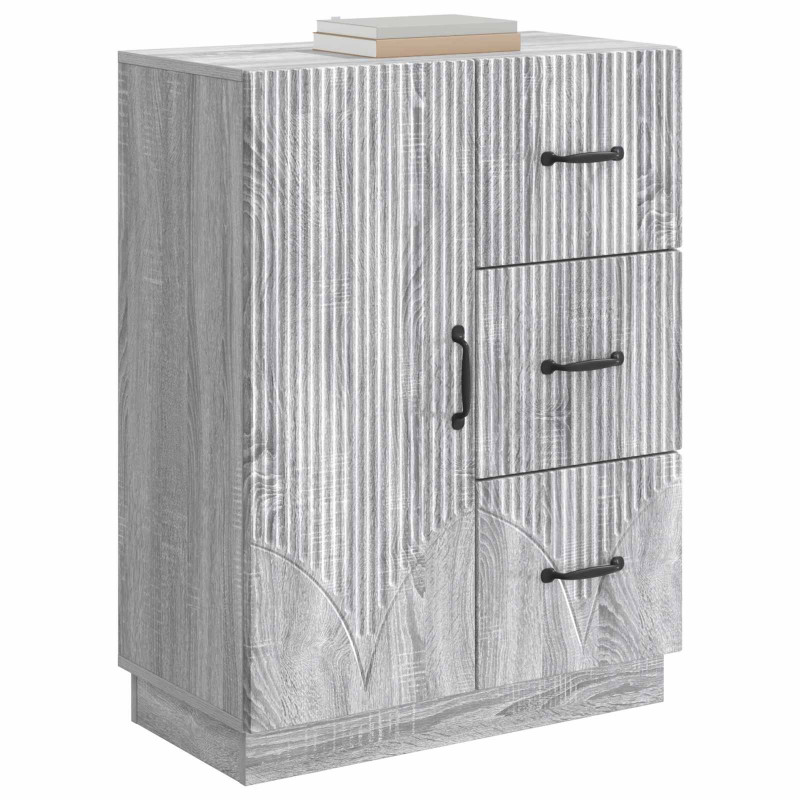 Bufet Szary Sonoma 66 x 34,5 x 87 cm Drewno inżynieryjne