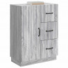 Bufet Szary Sonoma 66 x 34,5 x 87 cm Drewno inżynieryjne