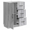 Bufet Szary Sonoma 66 x 34,5 x 87 cm Drewno inżynieryjne