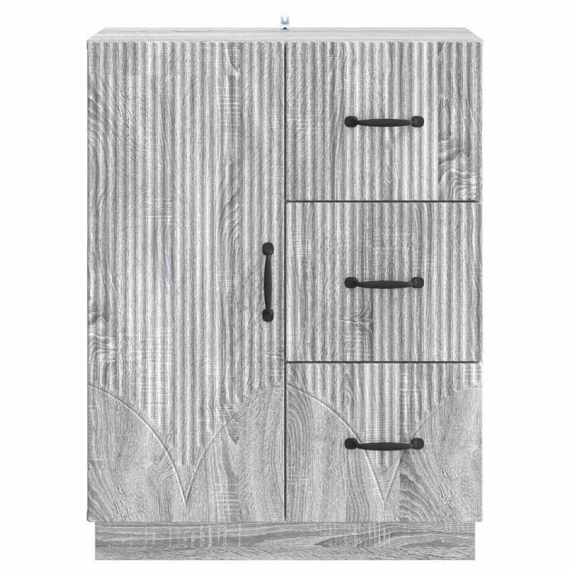 Bufet Szary Sonoma 66 x 34,5 x 87 cm Drewno inżynieryjne