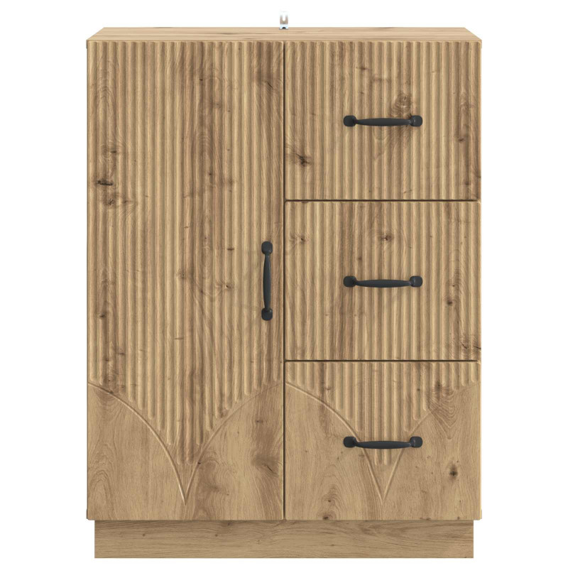 Bufet Dąb artisan 66 x 34,5 x 87 cm Drewno inżynieryjne
