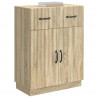 Bufet dąb Sonoma 66 x 34,5 x 87 cm Drewno inżynieryjne